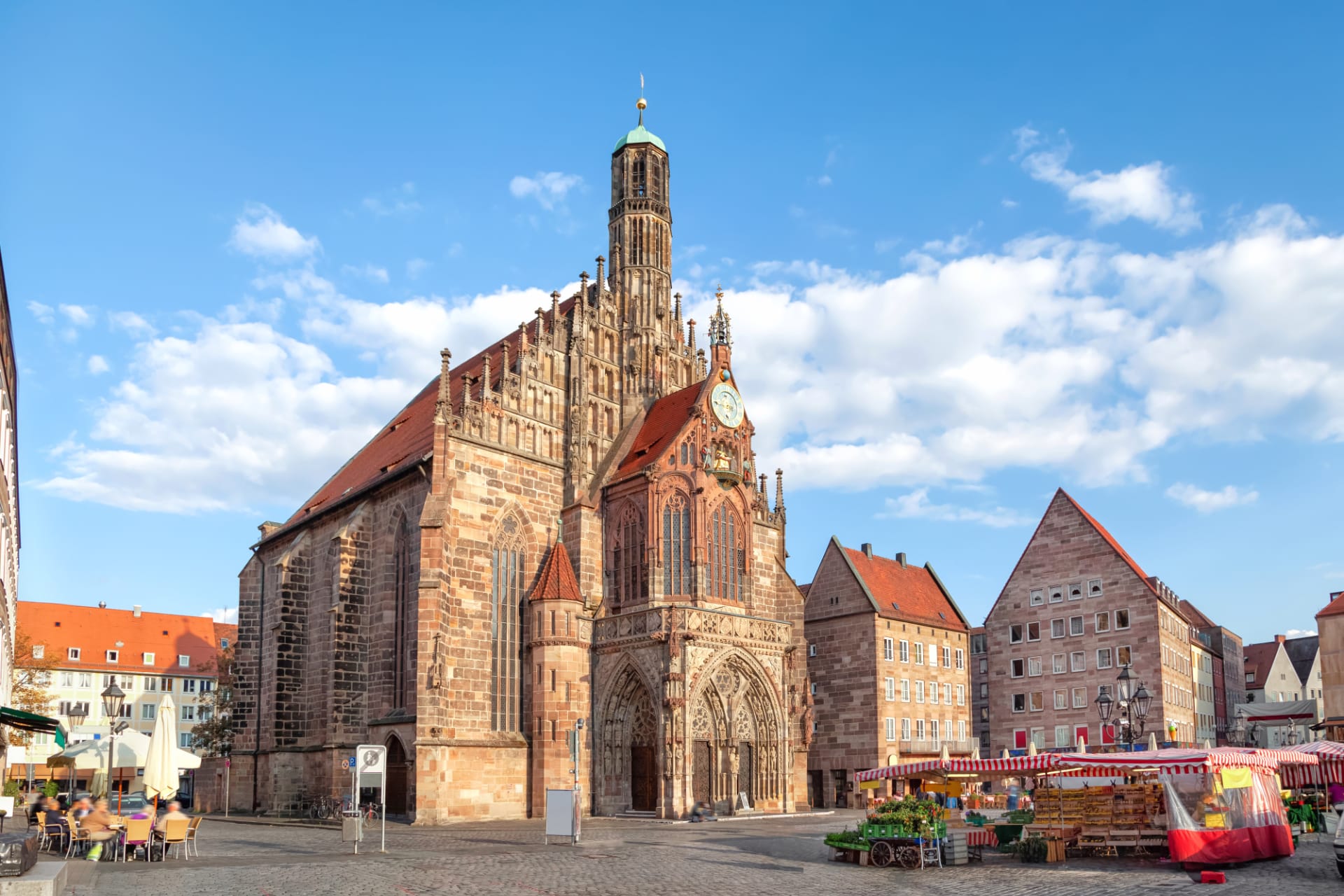 Frauenkirche in Nürnberg. Repräsentativ für Supervision in Nürnberg, der Nürnberger Metropole, Fürth, Erlangen, Ansbach, Schwabach und Roth.